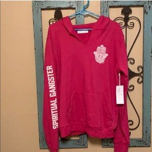 Never worn Spiritual Gangster v neck sweatshirt.